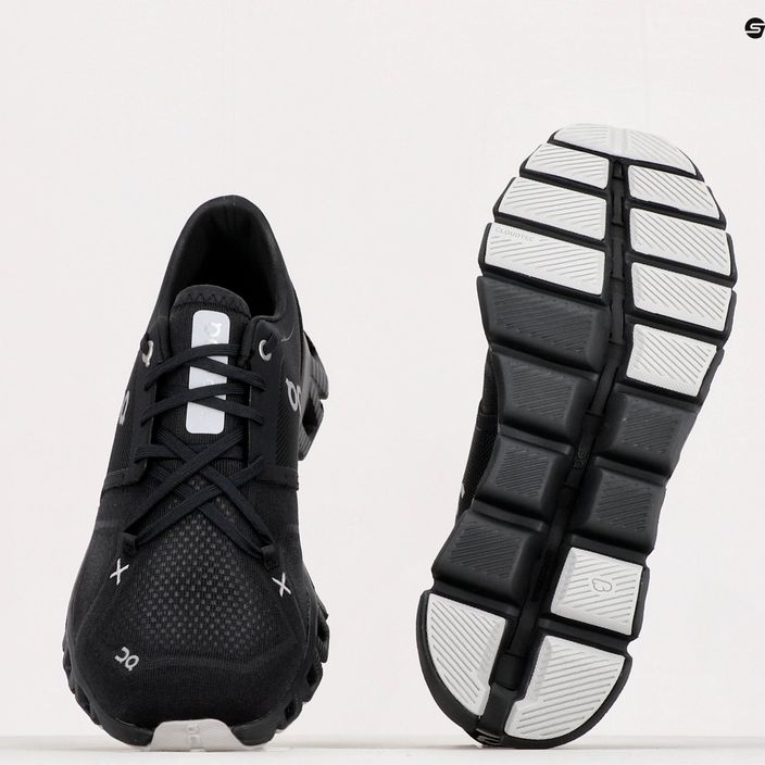 Men's running shoes On Cloud X 3 black 6098705 12