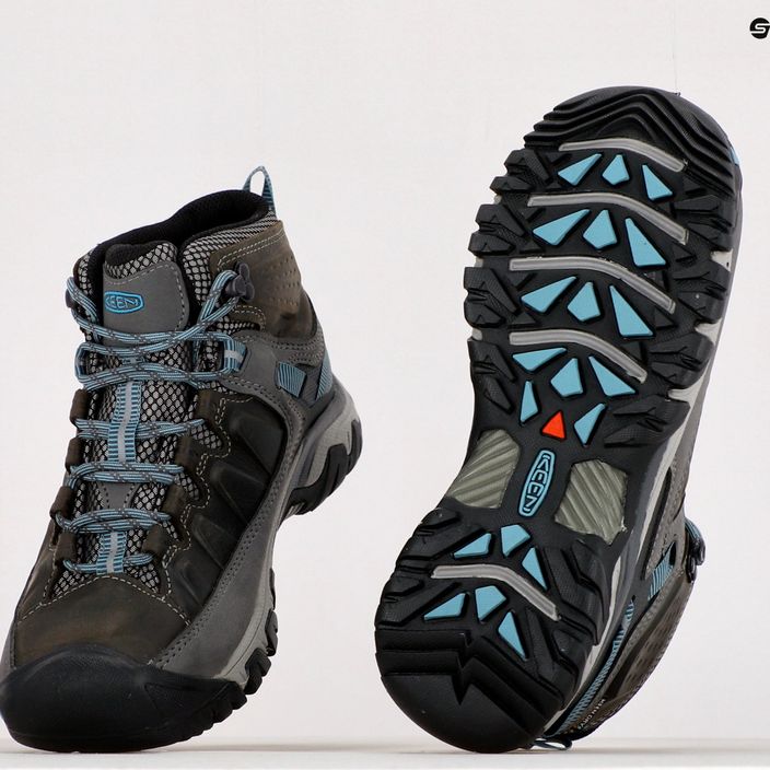 Women's trekking shoes KEEN Targhee III Mid grey 1023040 11