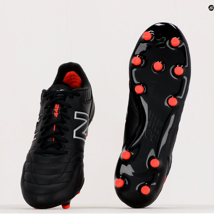 New Balance 442 V2 Pro FG men's football boots black MS41FBK2.D.075 10