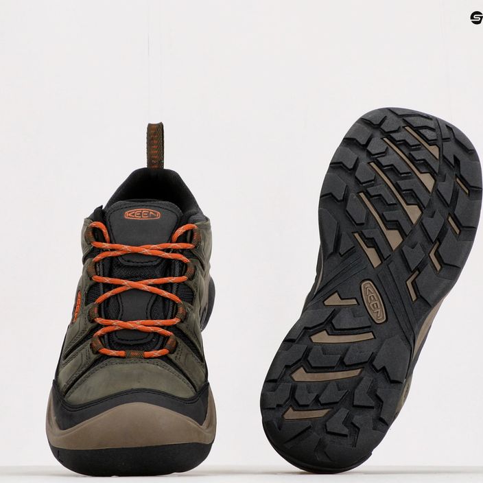 Keen Circadia Wp men's trekking boots green/black 1026774 9