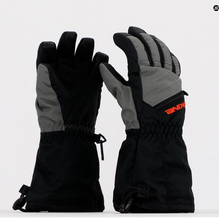 Dakine Tracker children's snowboard gloves grey D10003189 6
