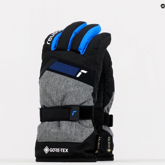 Reusch Flash Gore-Tex children's ski gloves black/blue 62/61/305 7