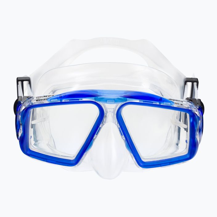 Mares Opera diving mask clear blue 411019 2