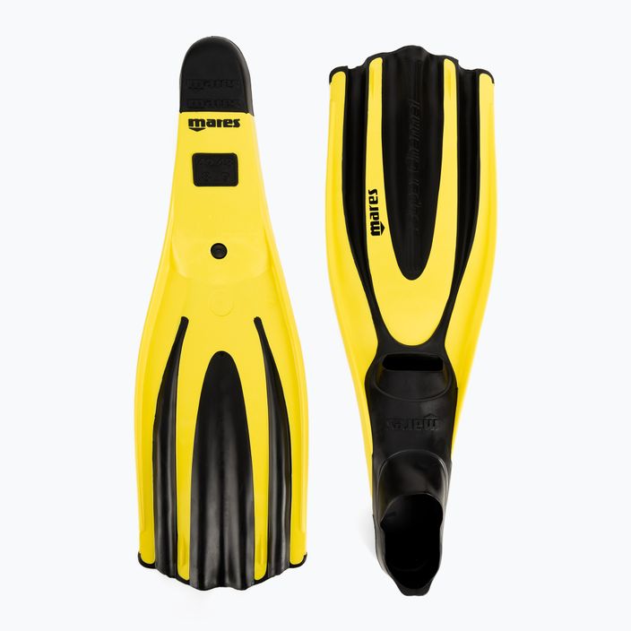 Mares Avanti Superchannel FF diving fins yellow 410317 2