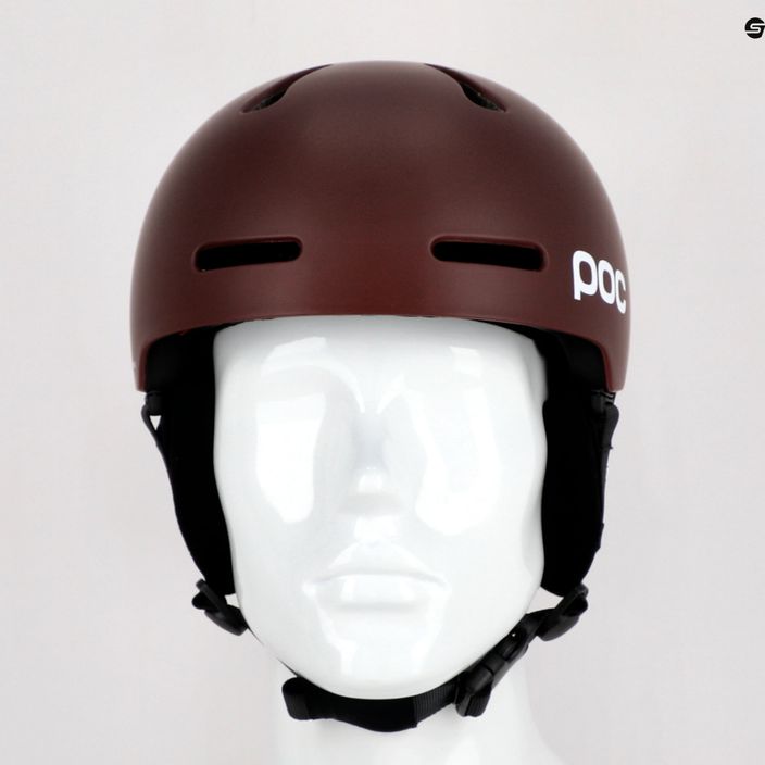 Ski helmet POC Fornix MIPS garnet red matt 13