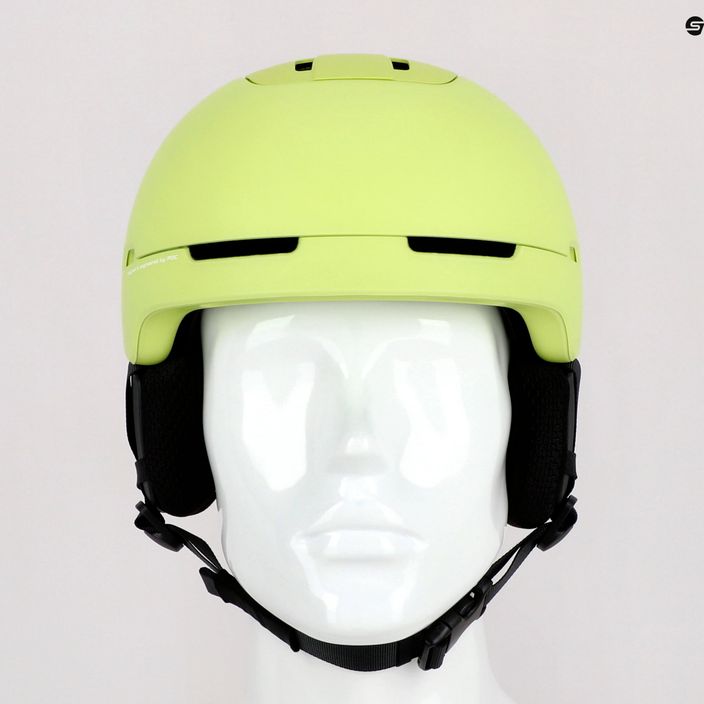 Ski helmet POC Obex MIPS lemon calcite matt 14