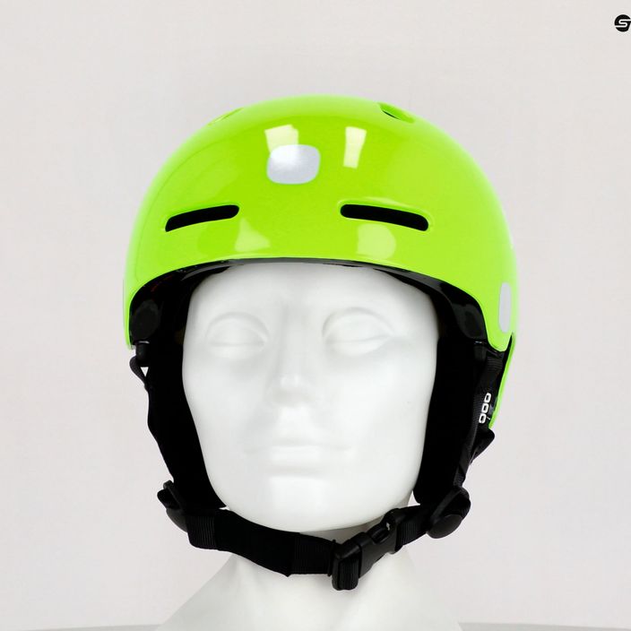 Children's ski helmets POC POCito Fornix MIPS fluorescent yellow/green 14