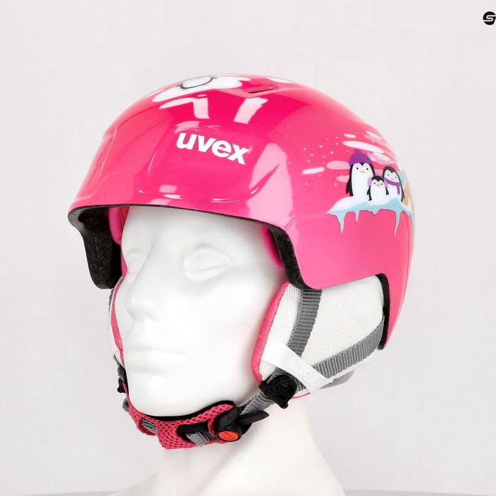 Children's ski helmet UVEX Manic pink 56/6/226/9101 11