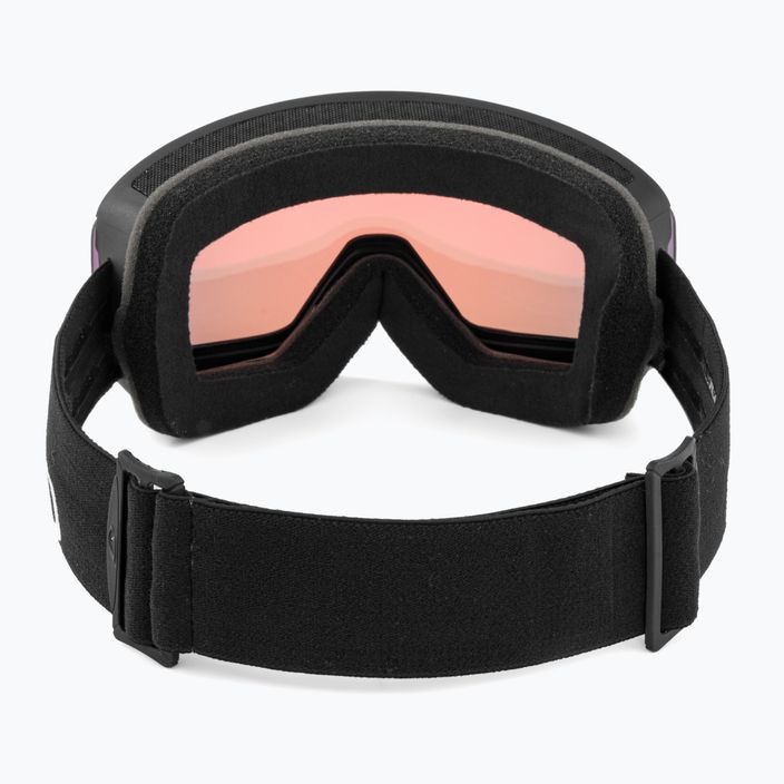 Giro Axis black wordmark/ember/infrared ski goggles 4