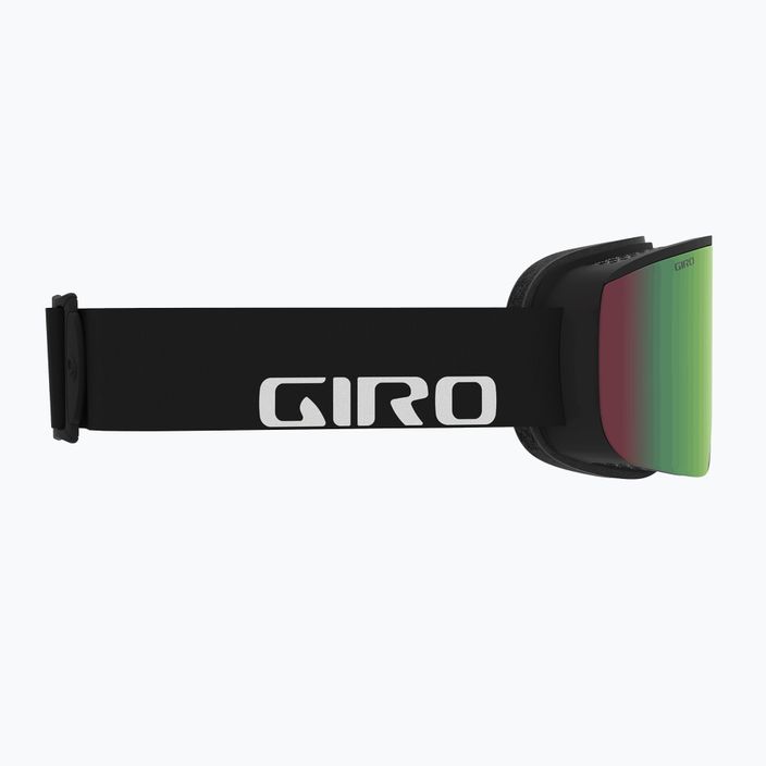 Giro Axis black wordmark/emerald/infrared ski goggles 7