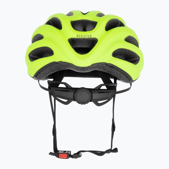 Giro Register matte highlight yellow bicycle helmet 3