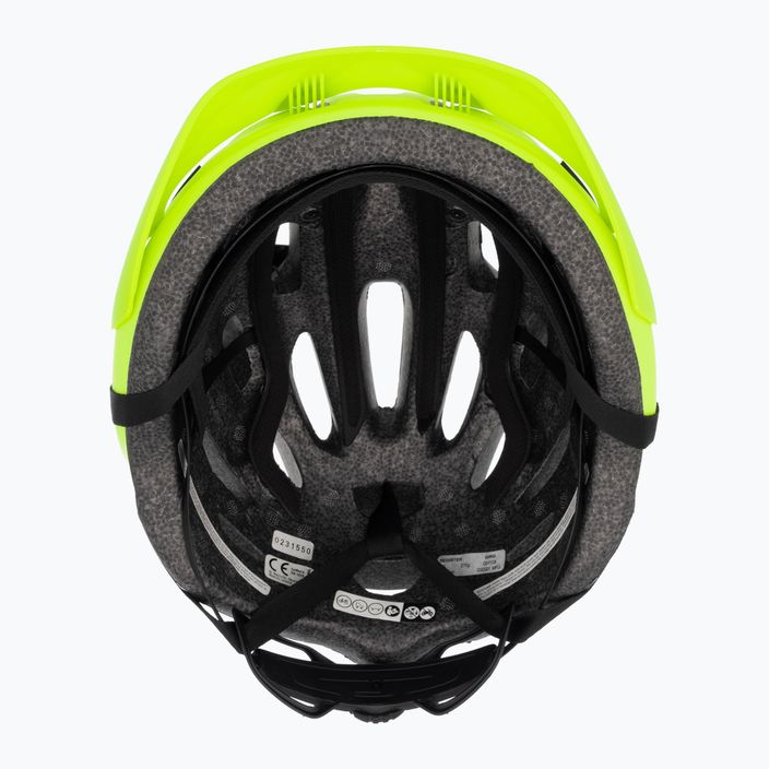 Giro Register matte highlight yellow bicycle helmet 6