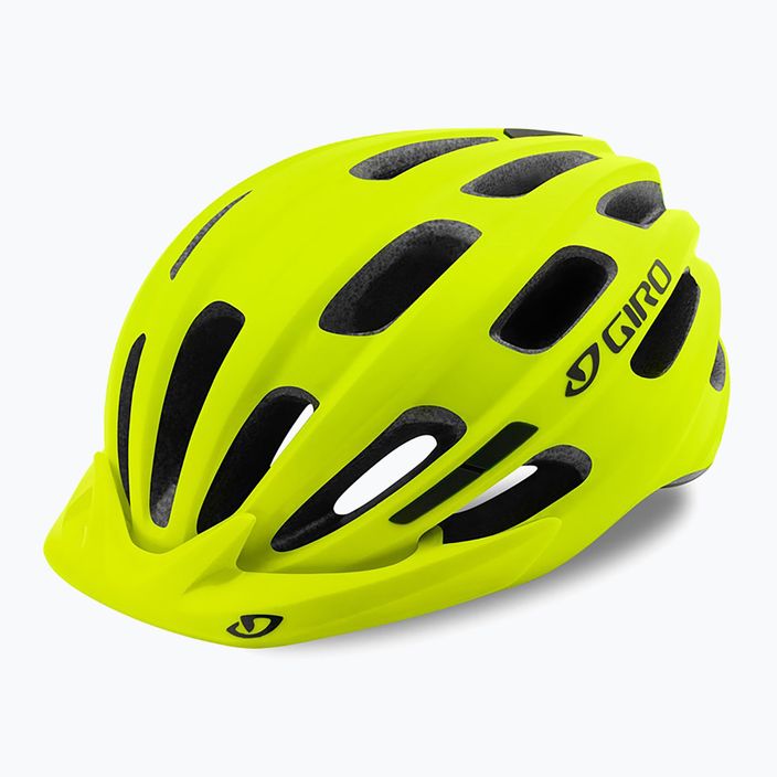 Giro Register matte highlight yellow bicycle helmet 7