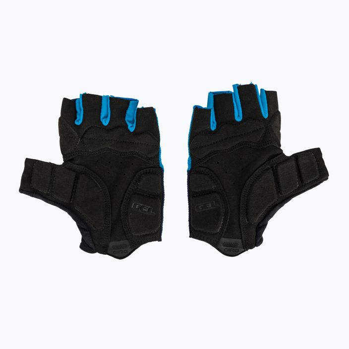 Men's cycling gloves Giro Bravo Gel blue 2