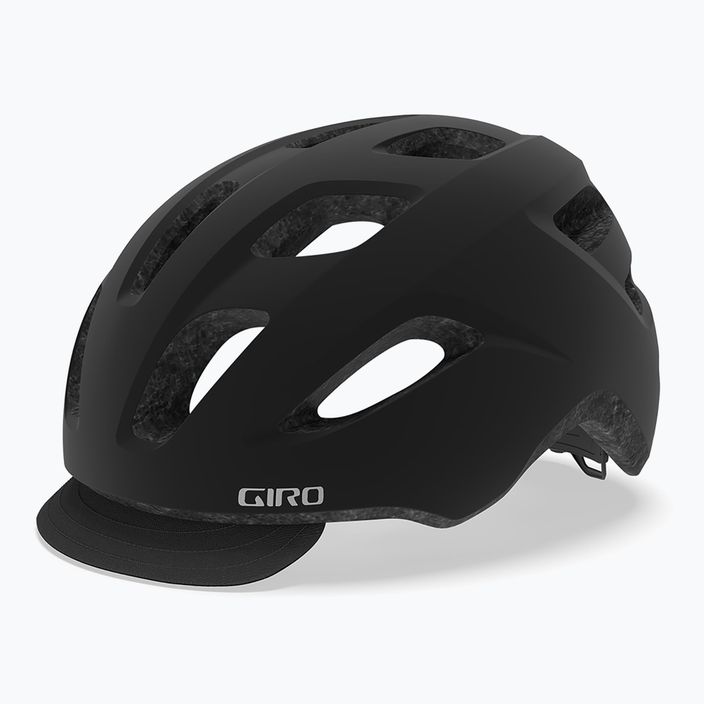 Giro Trella Integrated MIPS matte black silver bicycle helmet 7