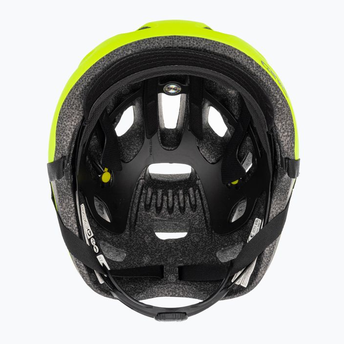 Giro Cormick Integrated MIPS bike helmet matte highlight yellow black 6