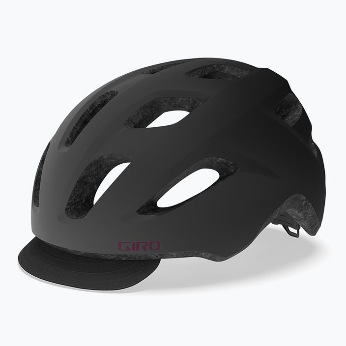Giro Cormick bike helmet matte grey maroon 7
