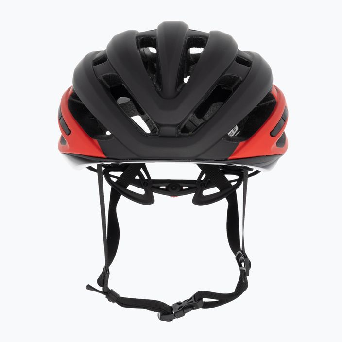 Giro Agilis matte black bright red bicycle helmet 2