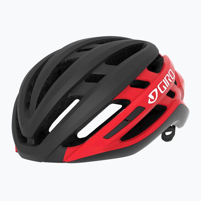 Giro Agilis Integrated MIPS bike helmet matte black/bright red