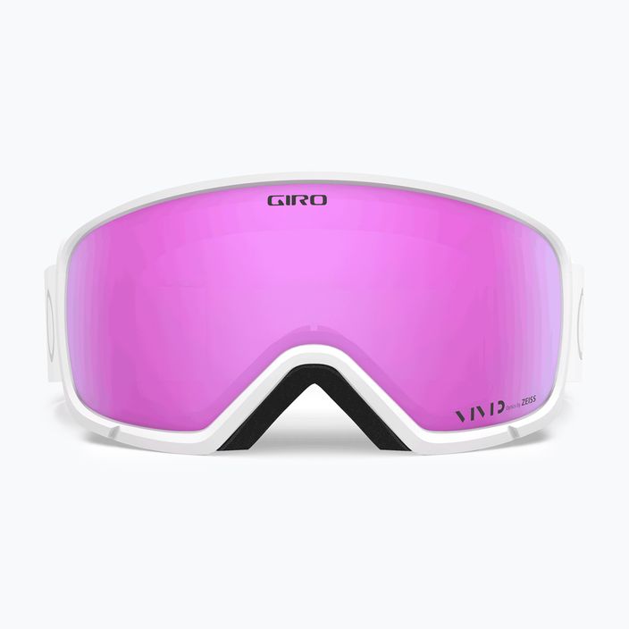 Women's ski goggles Giro Millie white core light/vivid pink 6