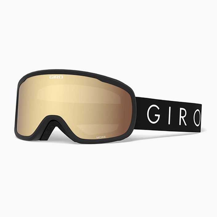 Women's ski goggles Giro Moxie black core light/amber gold/yellow 6