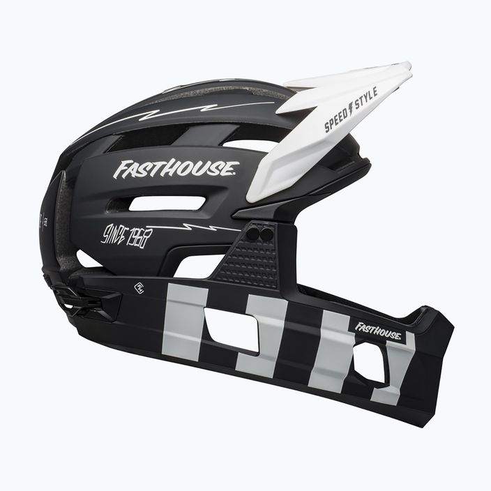 Bell FF Super Air R MIPS Spherical 2023 matte black white/fasthouse bike helmet 2