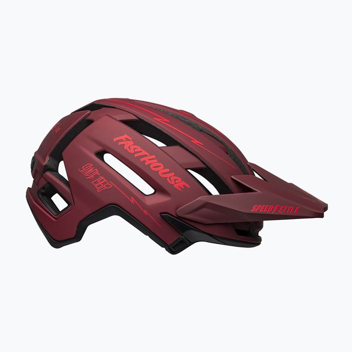 Bell FF Super Air R MIPS Spherical 2023 matte red black/fasthouse bike helmet 3