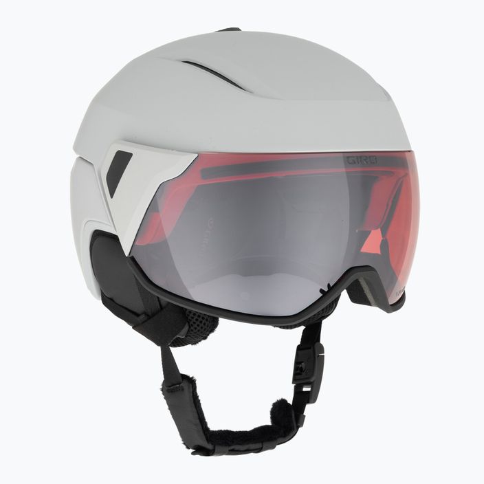 Giro Orbit Spherical matte light grey/vivid ember ski helmet