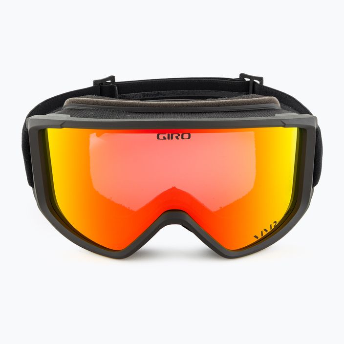 Giro Index 2.0 black wordmark/vivid ember ski goggles 2