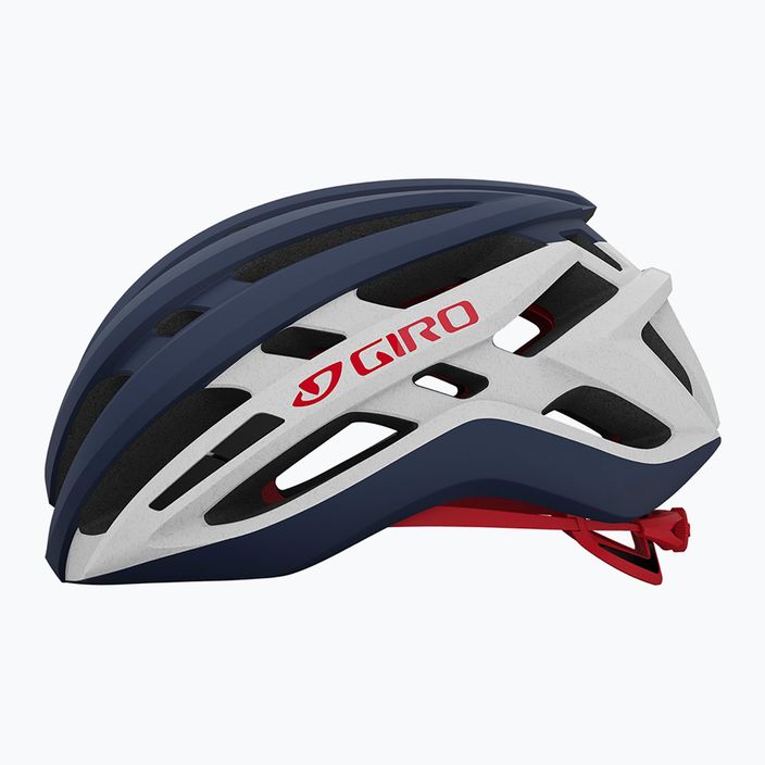 Giro Agilis Integrated MIPS matte midnight white/red bicycle helmet 2