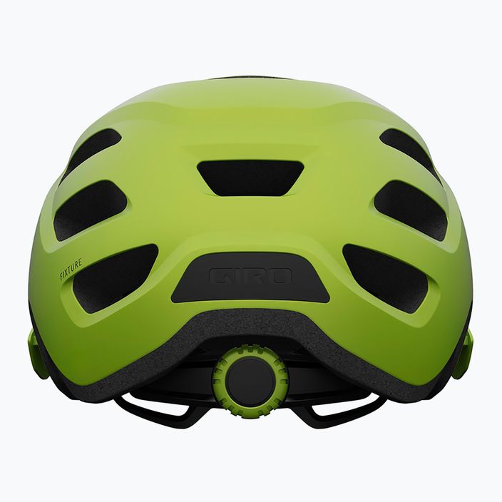 Giro Fixture matte ano lime bike helmet 3