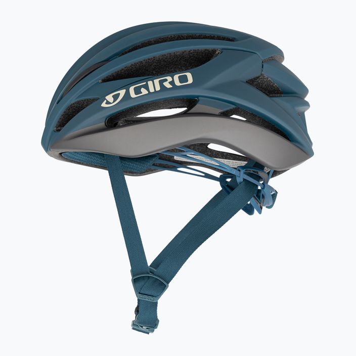 Giro Syntax matte harbor blue bicycle helmet 4