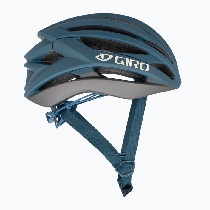 Giro Syntax matte harbor blue bicycle helmet 5