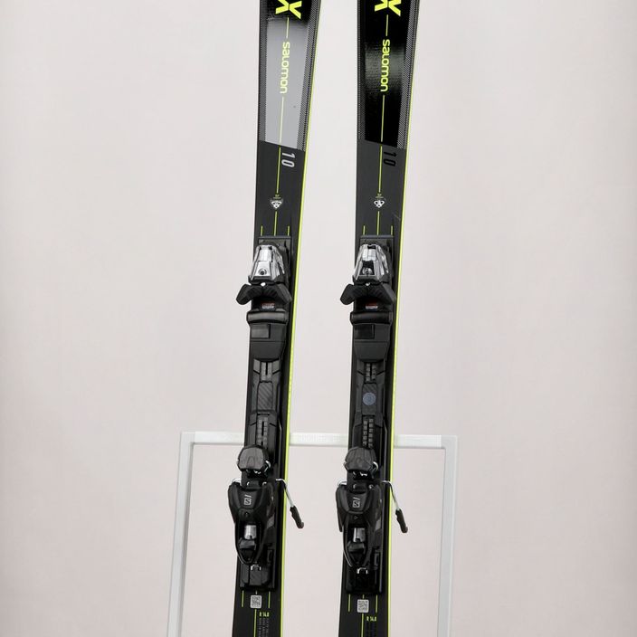 Men's downhill skis Salomon S/Max 10 + M11 GW black L41134300/L4146900010 11