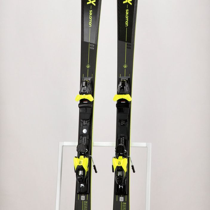 Men's downhill skis Salomon S/Max 8 + M11 GW grey L41134400/L4113200010 11