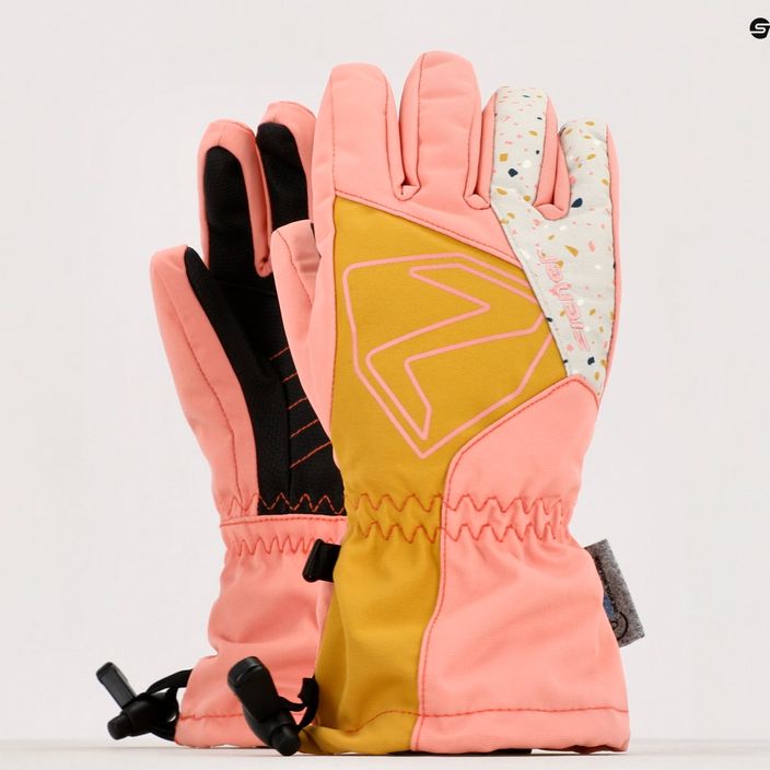 ZIENER Laval AS AW children's ski glove pink 801995 8