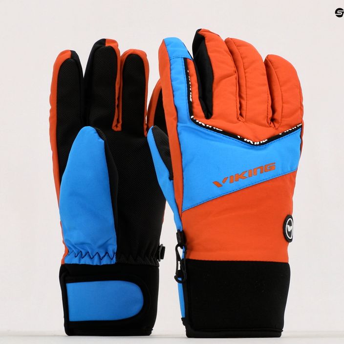 Viking Fin ski glove orange 120/19/9753/53 7