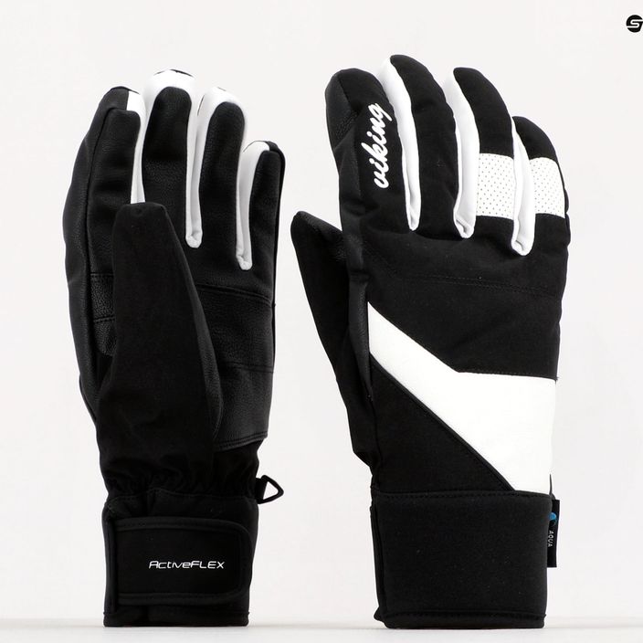 Viking Fiorentini Ski Gloves black and white 113/23/2588/01 8