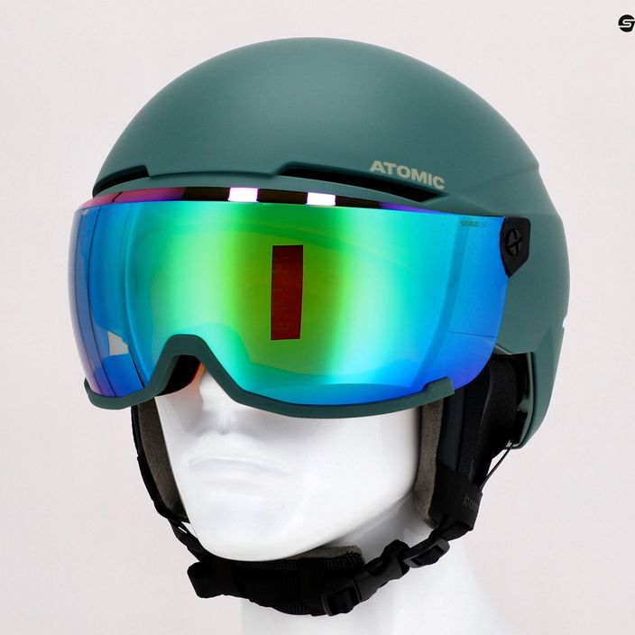 Ski helmet Atomic Savor Visor Stereo green AN5006182 12