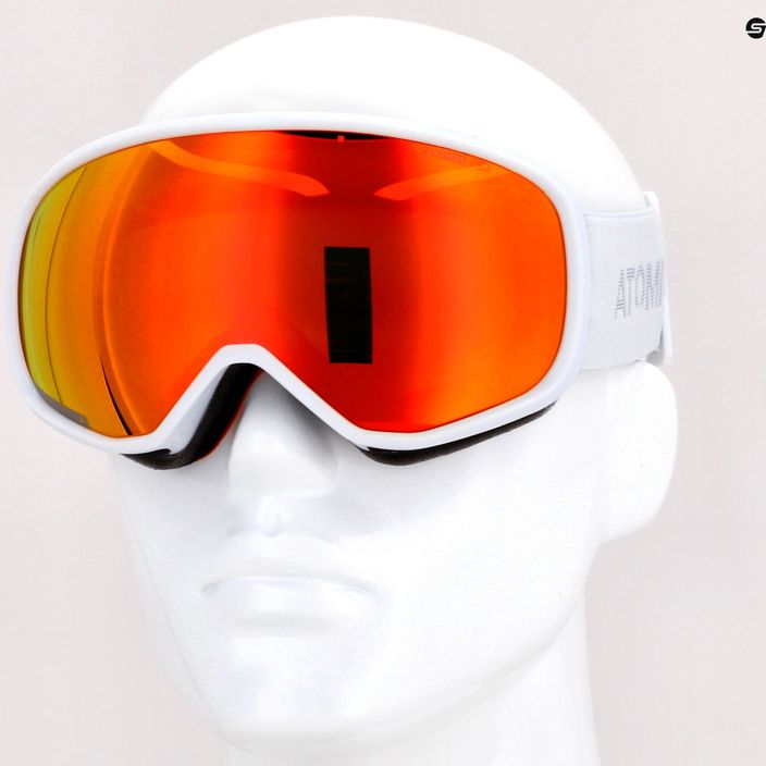 Atomic Count S Stereo light grey/red stereo ski goggles AN5106304 8