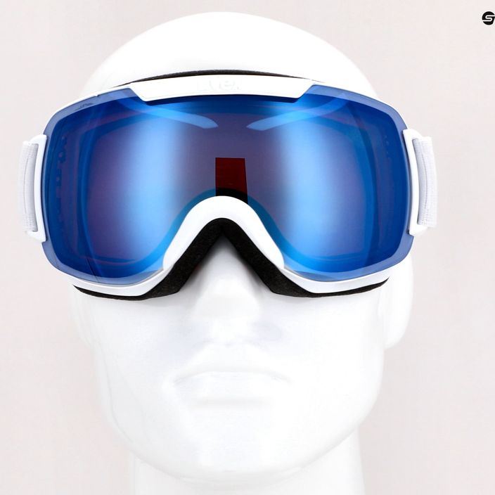 Ski goggles UVEX Downhill 2000 FM white/blue 55/0/115/1024 8