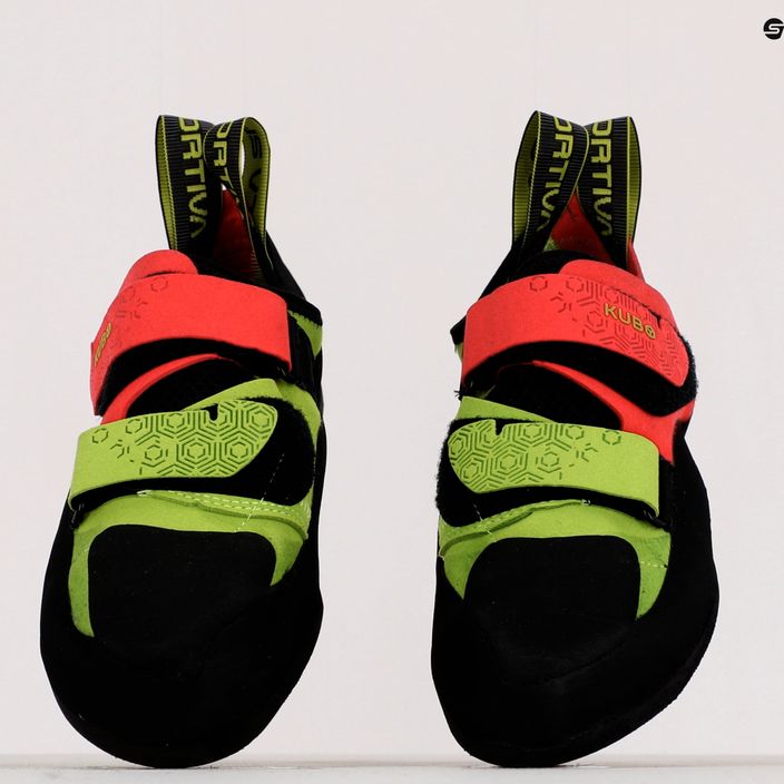 La Sportiva men's climbing shoes Kubo black/red 30H314720 11