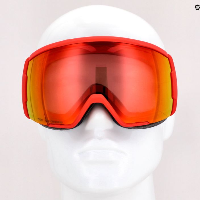 Smith Proxy lava/chromapop photochromic red mirror ski goggles M00741 9