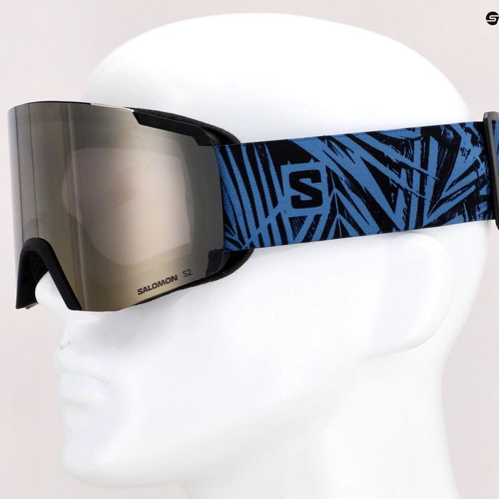 Salomon S/View ski goggles black/flash gold L47003300 11