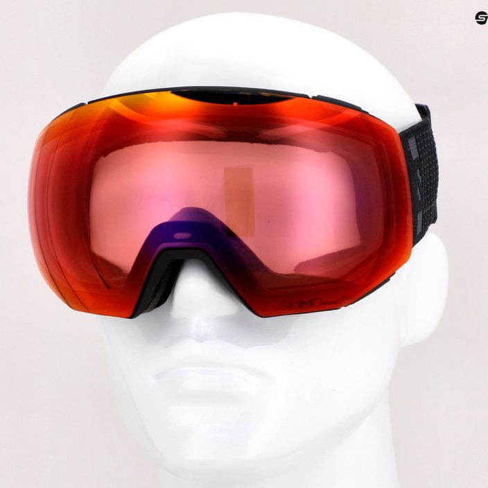 Salomon Radium Prime Photo ski goggles black/sigma photo poppy red/sigma apricot multilayer L41785300 11