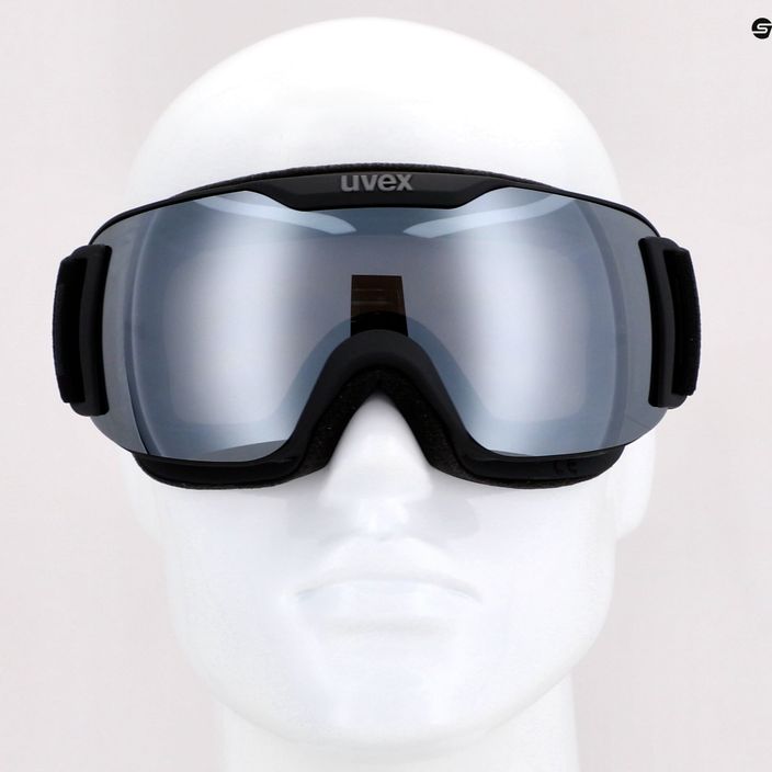 UVEX Downhill 2000 S LM ski goggles black matt/mirror silver/clear 55/0/438/2026 8