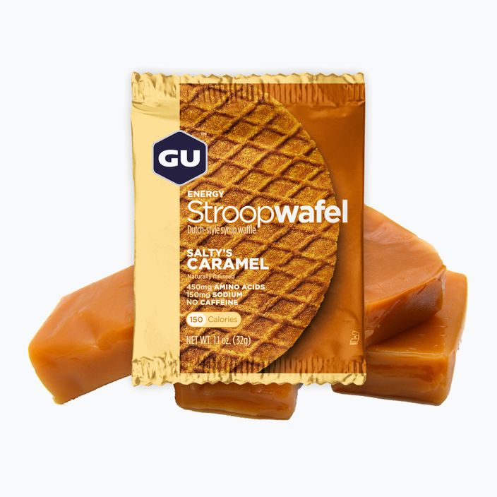 GU Energy Stroopwaffle snack 32 g salty's caramel 2