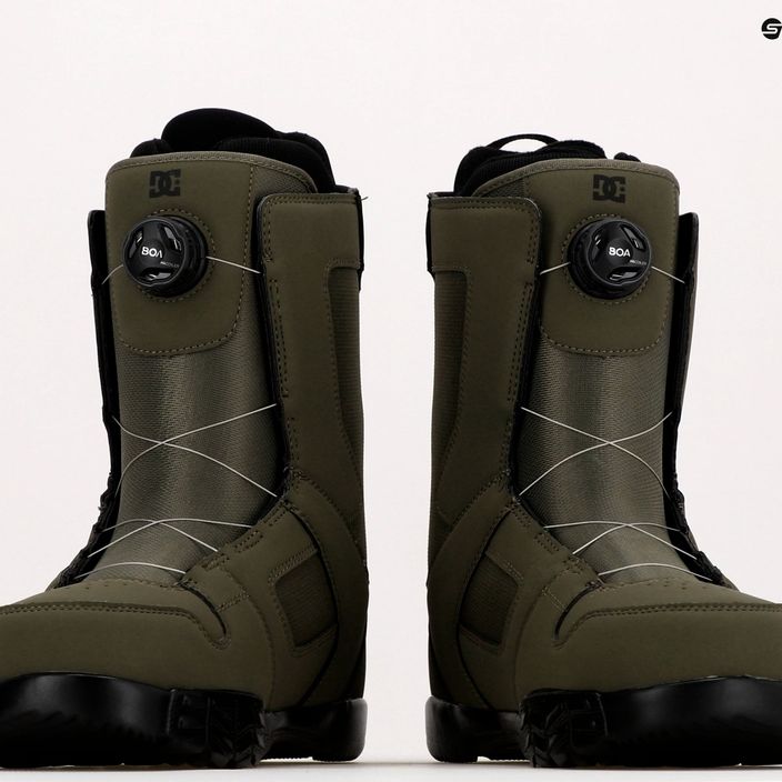 Men's snowboard boots DC Phase Boa olive/black 9