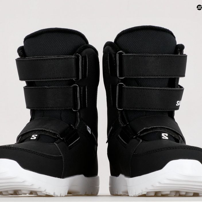 Children's snowboard boots Salomon Whipstar black L41685300 12