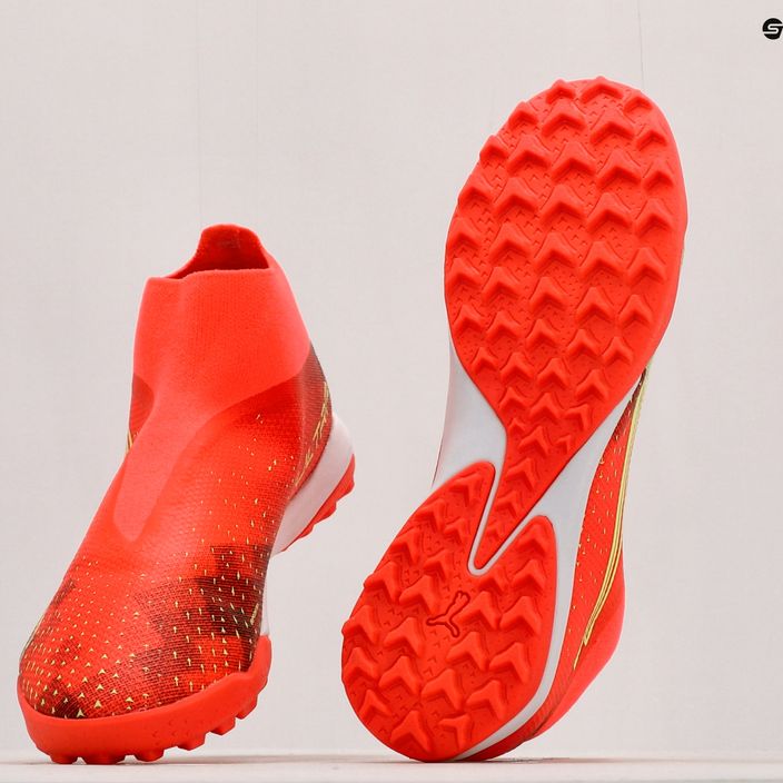 PUMA men's football boots Ultra Match+ LL TT orange 107034 03 11